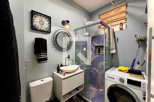 Banheiro de apartamento à venda com 1 quarto, 38m² em Centro, Rio de Janeiro