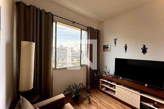 Sala de apartamento à venda com 1 quarto, 38m² em Centro, Rio de Janeiro