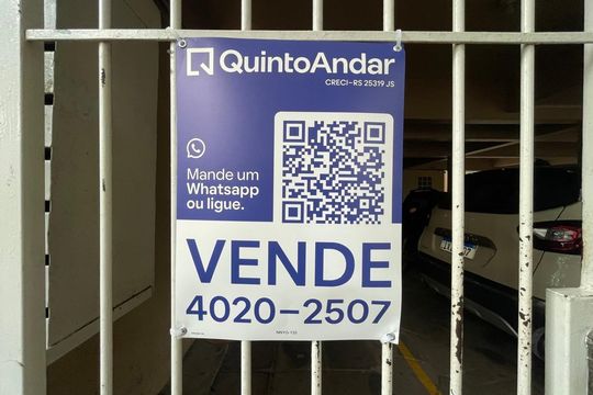 Placa Instalada em 04/08/2026 - Cod.NNYG-133 de apartamento à venda com 1 quarto, 52m² em Pátria Nova, Novo Hamburgo