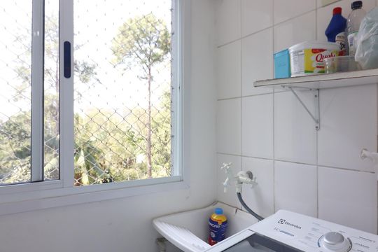 Área de Serviço de apartamento à venda com 2 quartos, 48m² em Demarchi, São Bernardo do Campo
