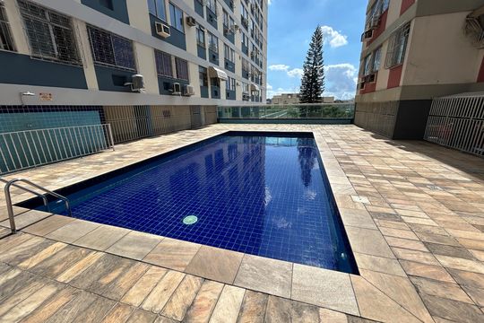Área comum - Piscina de apartamento à venda com 2 quartos, 45m² em Engenho de Dentro, Rio de Janeiro
