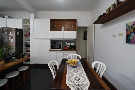 Cozinha de casa à venda com 3 quartos, 264m² em Vila Alpina, Santo André