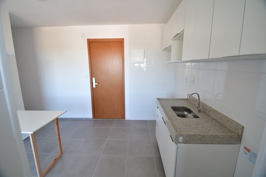 Cozinha de apartamento para alugar com 2 quartos, 44m² em Notre Dame, Campinas