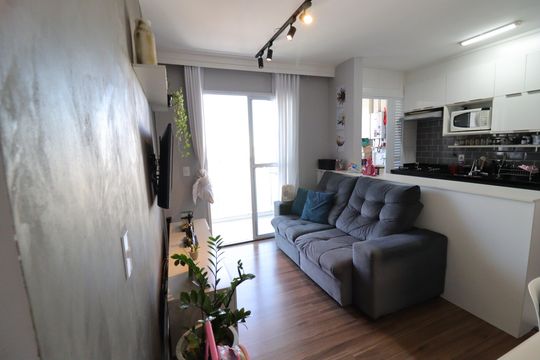 Sala de Jantar de apartamento à venda com 2 quartos, 49m² em Socorro, São Paulo