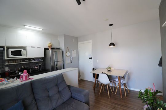 Sala de Jantar de apartamento à venda com 2 quartos, 49m² em Socorro, São Paulo