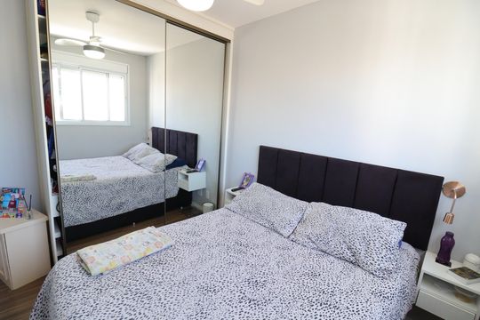 Quarto 1 - Armários de apartamento à venda com 2 quartos, 49m² em Socorro, São Paulo