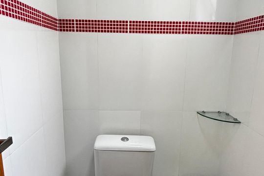 Cobertura - Banheiro de apartamento à venda com 3 quartos, 184m² em Parque das Nações, Santo André