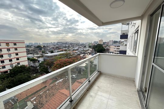 Varanda da Sala de apartamento à venda com 2 quartos, 57m² em Engenho de Dentro, Rio de Janeiro