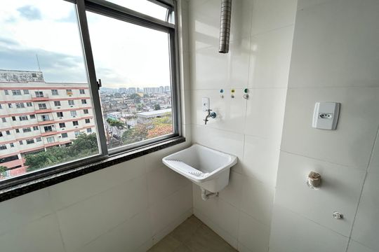 Área de Serviço de apartamento à venda com 2 quartos, 57m² em Engenho de Dentro, Rio de Janeiro