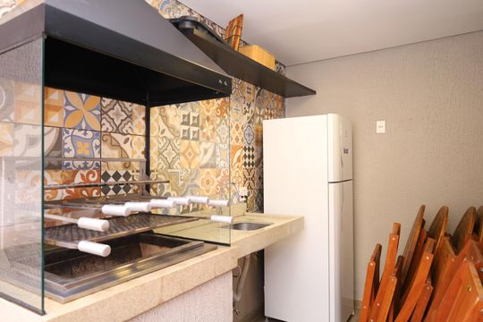 Área comum - Churrasqueira de apartamento à venda com 2 quartos, 37m² em Cidade Antônio Estêvão de Carvalho, São Paulo