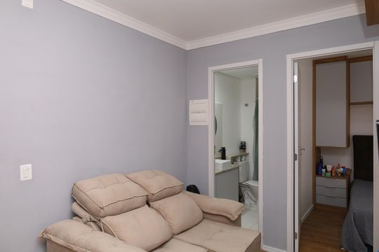 Sala de apartamento à venda com 2 quartos, 37m² em Cidade Antônio Estêvão de Carvalho, São Paulo