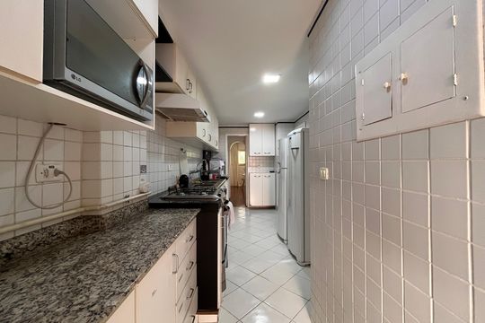 Cozinha de apartamento para alugar com 3 quartos, 170m² em Ipanema, Rio de Janeiro