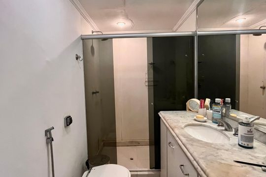Banheiro social 1 de apartamento para alugar com 3 quartos, 170m² em Ipanema, Rio de Janeiro