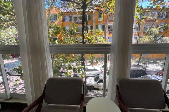 Varanda da sala de apartamento para alugar com 3 quartos, 170m² em Ipanema, Rio de Janeiro
