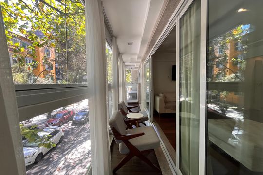 Varanda da Sala de apartamento para alugar com 3 quartos, 170m² em Ipanema, Rio de Janeiro