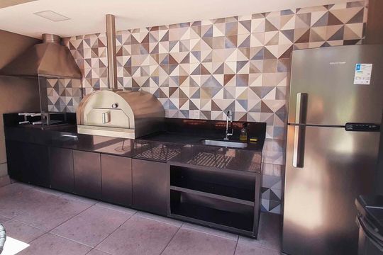 Área comum de apartamento à venda com 3 quartos, 93m² em Vila Osasco, Osasco