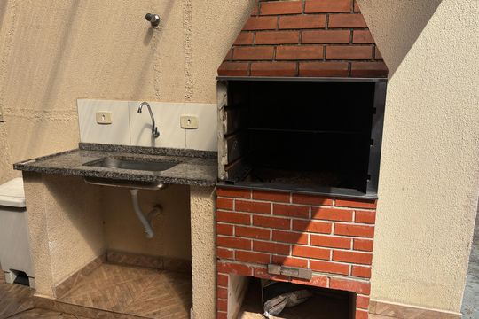 Área comum - Churrasqueira de apartamento para alugar com 2 quartos, 50m² em Jardim Barro Branco, Cotia