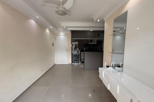 Sala de apartamento para alugar com 2 quartos, 50m² em Jardim Barro Branco, Cotia