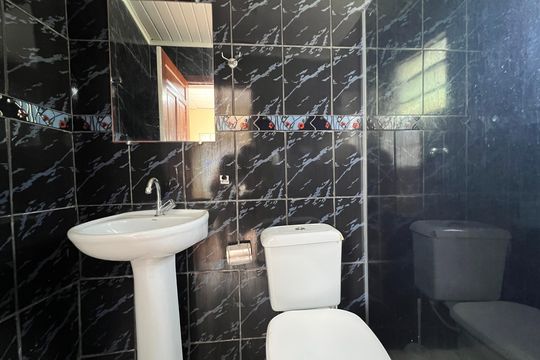 Banheiro Social de apartamento para alugar com 2 quartos, 70m² em Milanez, Contagem