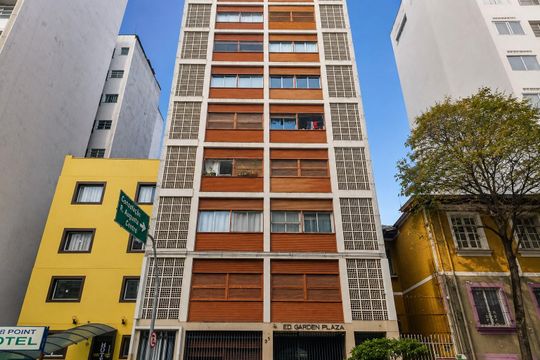Fachada de apartamento à venda com 1 quarto, 45m² em Bela Vista, São Paulo