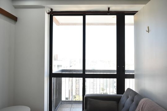 Sacada de apartamento para alugar com 1 quarto, 48m² em Vila Clementino, São Paulo