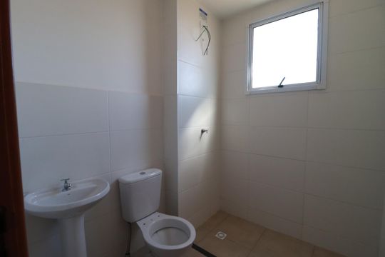 Banheiro  de apartamento para alugar com 2 quartos, 40m² em Chácaras Pedro Corrêa de Carvalho, Ribeirão Preto