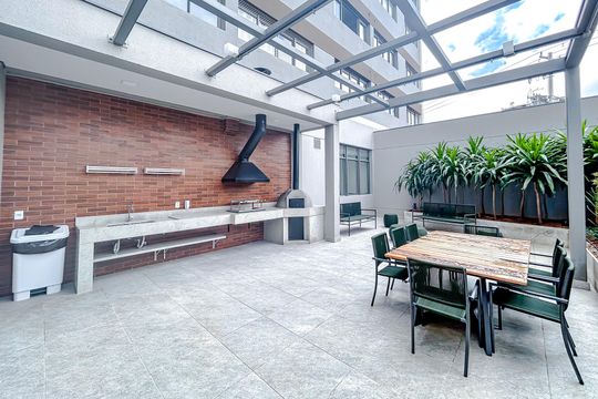 Área comum - Churrasqueira de kitnet/studio à venda com 1 quarto, 28m² em Vila Matilde, São Paulo