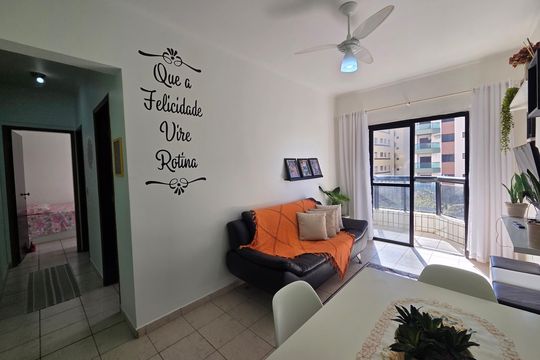 Apartamento para alugar com 1 quarto, 50m² em Aviação, Praia Grande