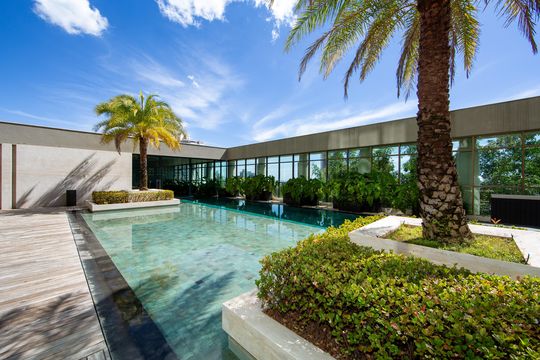 PISCINA de apartamento à venda com 5 quartos, 537m² em Vila da Serra, Nova Lima