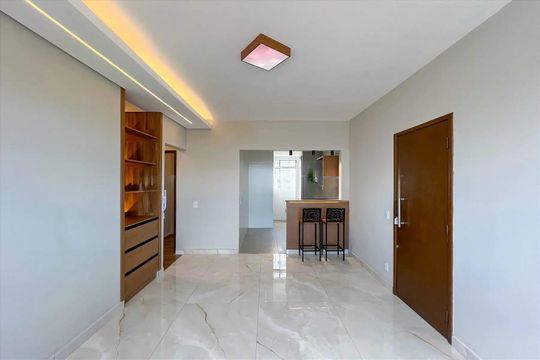 Sala de apartamento para alugar com 3 quartos, 85m² em Graça, Belo Horizonte