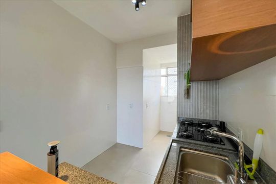 Cozinha de apartamento para alugar com 3 quartos, 85m² em Graça, Belo Horizonte