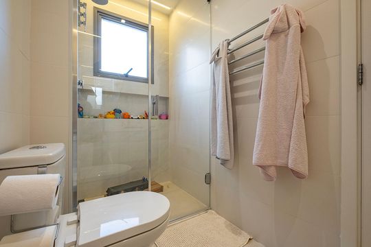 Banheiro da Suíte 2 de apartamento à venda com 3 quartos, 157m² em Paraíso, São Paulo