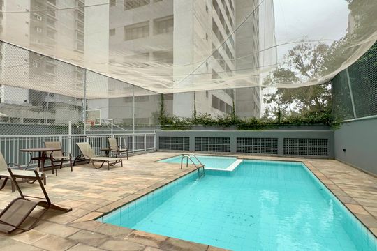 Piscina de apartamento para alugar com 2 quartos, 60m² em Sumaré, São Paulo
