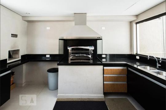 Área comum - Churrasqueira de apartamento à venda com 3 quartos, 150m² em Jardim, Santo André