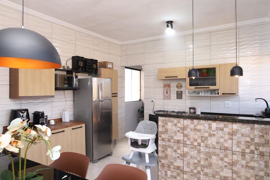 Cozinha de casa à venda com 2 quartos, 160m² em Cidade Antônio Estêvão de Carvalho, São Paulo