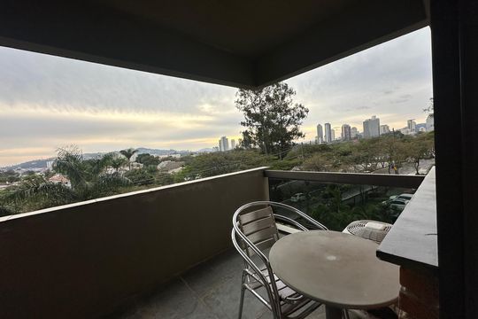 Varanda da Sala de apartamento para alugar com 1 quarto, 61m² em Alphaville Industrial, Barueri