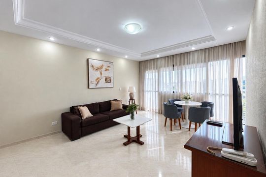 Apartamento para alugar com 1 quarto, 61m² em Alphaville Industrial, Barueri