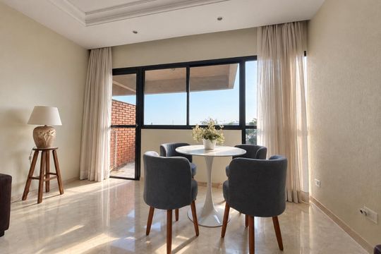 Sala de apartamento para alugar com 1 quarto, 61m² em Alphaville Industrial, Barueri