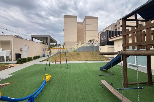 Área comum - Playground de apartamento para alugar com 2 quartos, 56m² em Granja Viana, Cotia