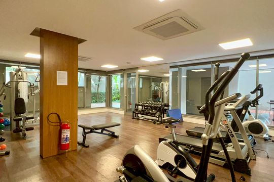 Academia de apartamento à venda com 1 quarto, 78m² em Jardim Paulista, São Paulo