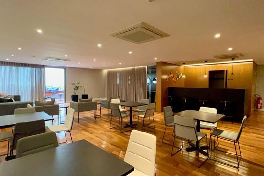 Salão de Festas de apartamento à venda com 1 quarto, 78m² em Jardim Paulista, São Paulo