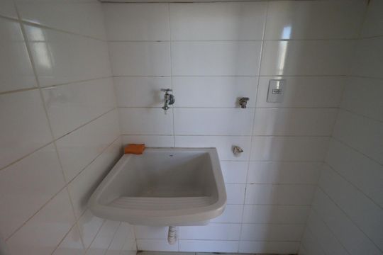Cozinha de apartamento para alugar com 1 quarto, 45m² em Jardim Paulista, Ribeirão Preto
