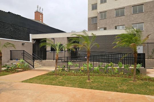 Fachada do Prédio de apartamento à venda com 2 quartos, 32m² em Várzea da Barra Funda, São Paulo