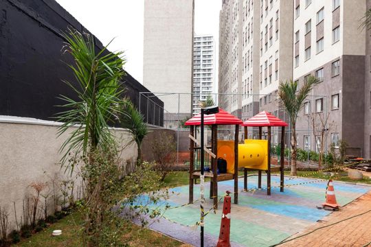 Área comum - Playground de apartamento à venda com 2 quartos, 32m² em Várzea da Barra Funda, São Paulo