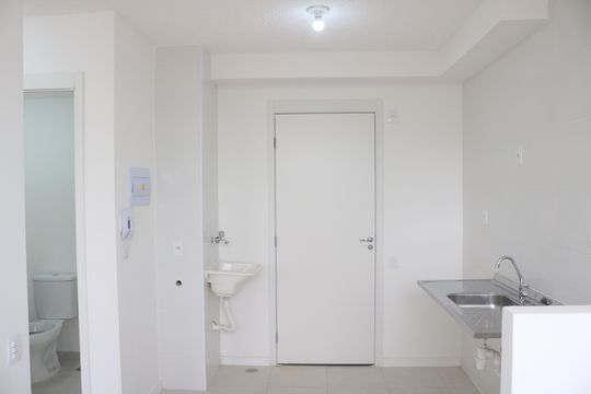 Sala de apartamento à venda com 2 quartos, 32m² em Várzea da Barra Funda, São Paulo