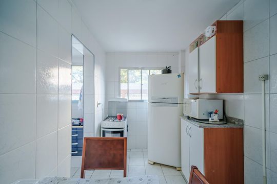 Cozinha de apartamento à venda com 2 quartos, 52m² em Butantã, São Paulo