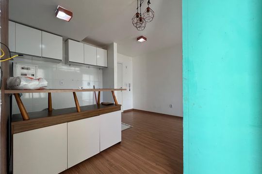 Cozinha de apartamento para alugar com 2 quartos, 40m² em Novo Horizonte, Juiz de Fora
