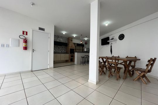 Área comum - Churrasqueira de apartamento para alugar com 2 quartos, 40m² em Novo Horizonte, Juiz de Fora