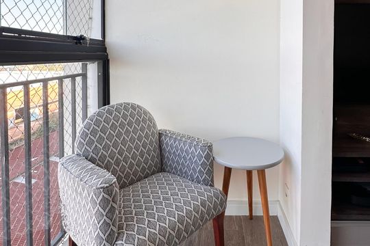 Sacada de apartamento à venda com 3 quartos, 72m² em Centro, São Bernardo do Campo