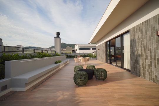 Área comum de apartamento para alugar com 2 quartos, 70m² em Saco Grande, Florianópolis